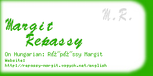 margit repassy business card
